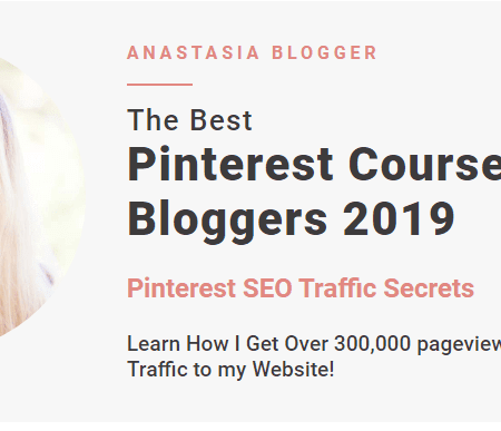 Anastasia Blogger – Pinterest SEO Traffic Secrets 2019
