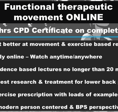 Cor-Kinetic – Functional Therapeutic Movement Online