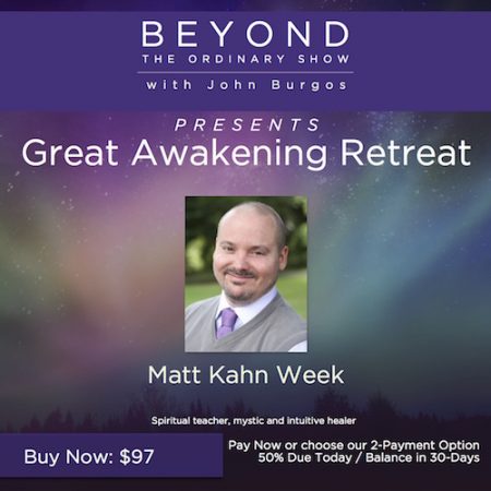 Matt Kahn and Julie Dittmar – The Great Awakening Retreat