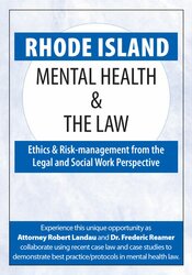 Robert Landau, Frederic G. Reamer – Rhode Island Mental Health & The Law – 2020